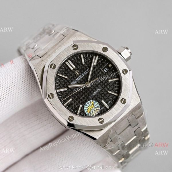 JH Factory Copy Audemars Piguet Royal Oak Women Cal.3120 Watch 37mm Gray Face JH Factory Copy Audemars Piguet Royal Oak Women Cal.3120 Watch 37mm Gray Face