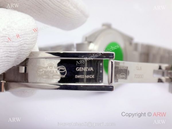 Rolex Day-Date Polished Stainless Steel White Dial Mens Replica Watch Rolex Day-Date Polished Stainless Steel White Dial Mens Replica Watch
