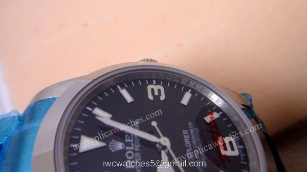 Rolex Explorer Black Face Stainless Steel Mens Replica Watch Rolex Explorer Black Face Stainless Steel Mens Replica Watch