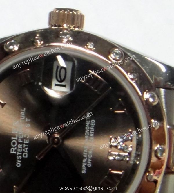 NEW Datejust 2-Tone Rose Gold Diamond Watch 31mm NEW Datejust 2-Tone Rose Gold Diamond Watch 31mm