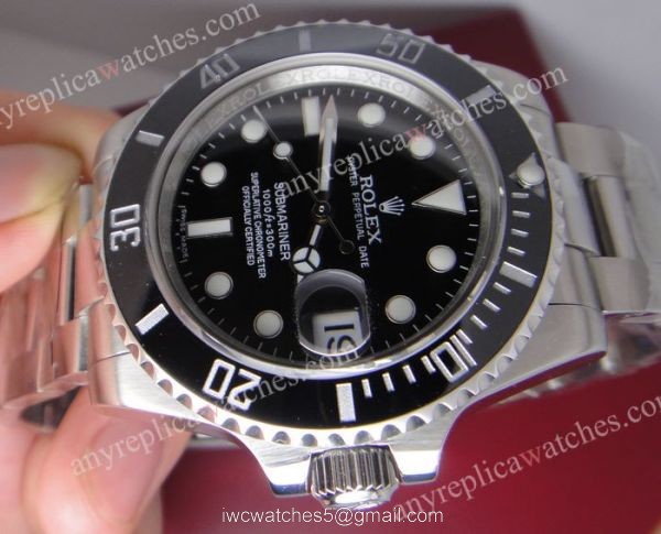 Replica Rolex Submariner Watch SS Black Dial Ceramic Bezel Mens Watch Replica Rolex Submariner Watch SS Black Dial Ceramic Bezel Mens Watch