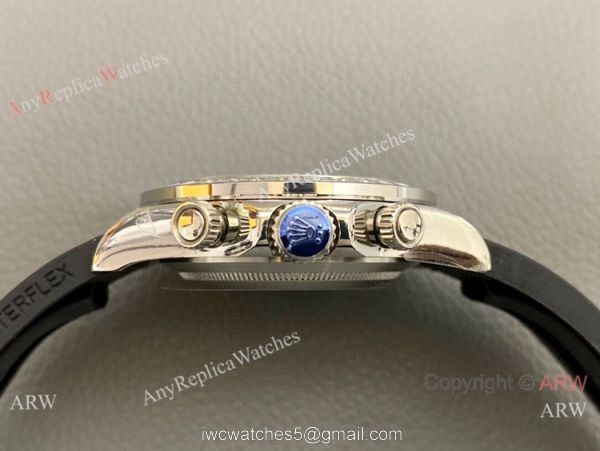 New Rolex Daytona Rubber Strap Replica Watch Stainless Steel Leopard Dial New Rolex Daytona Rubber Strap Replica Watch Stainless Steel Leopard Dial