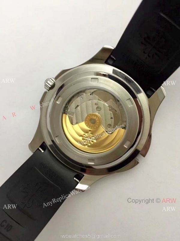 Patek Philippe Copy Aquanaut Travel Time Men Watch Brown Rubber Band 42mm Patek Philippe Copy Aquanaut Travel Time Men Watch Brown Rubber Band 42mm