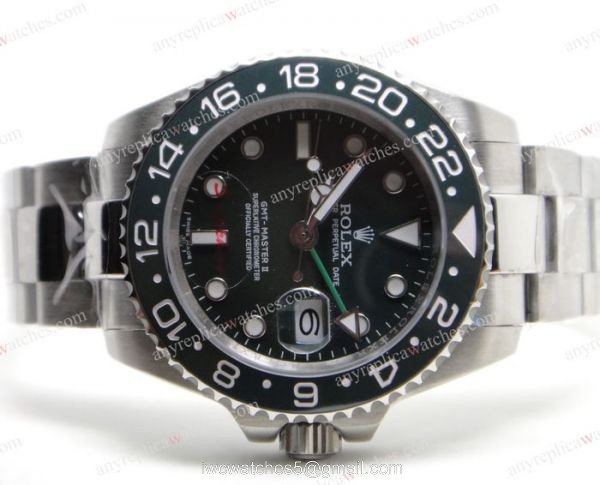 Rolex GMT Master II Dark Green Ceramic Bezel Mens Watch Rolex GMT Master II Dark Green Ceramic Bezel Mens Watch