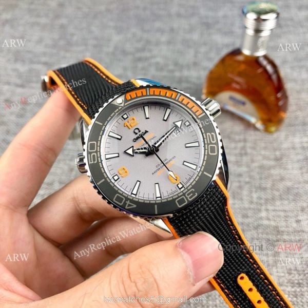 Fake Omega Seamaster Planet Ocean 600m Orange Rubber Strap Watches 42mm Fake Omega Seamaster Planet Ocean 600m Orange Rubber Strap Watches 42mm