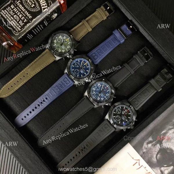 Copy Breitling Super Avenger II Watches Green Dial Black Case Copy Breitling Super Avenger II Watches Green Dial Black Case