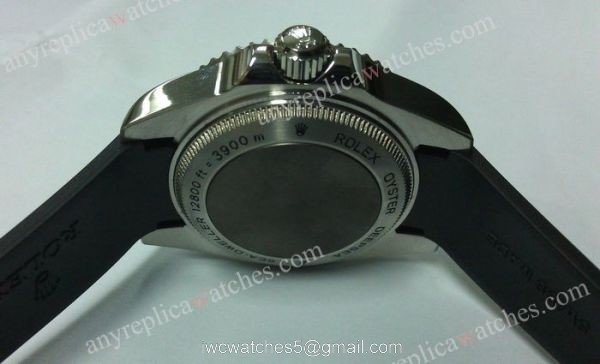 Sports Rolex Deepsea 44mm Replica Watch and Black rubber watchband Sports Rolex Deepsea 44mm Replica Watch and Black rubber watchband