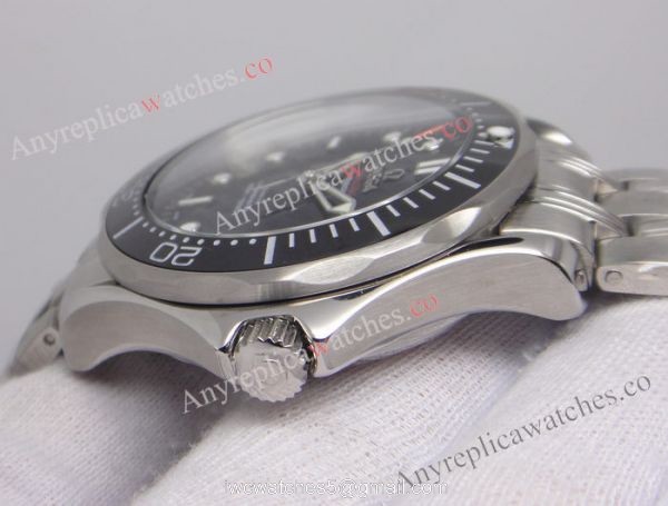 Omega Seamaster 300 Replica 007 50th Anniversary Watch Black Ceramic Bezel Omega Seamaster 300 Replica 007 50th Anniversary Watch Black Ceramic Bezel