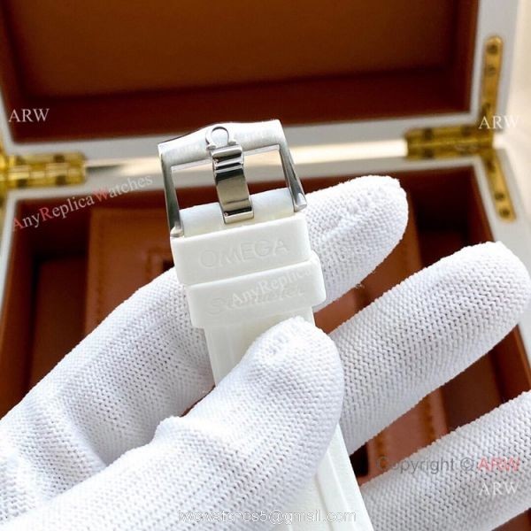 Copy Omega Seamaster 300m Limited Edition Watch White Rubber Strap Copy Omega Seamaster 300m Limited Edition Watch White Rubber Strap