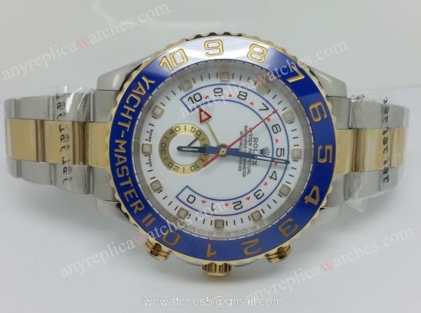 Rolex Yachtmaster II 2-Tone Yellow gold 44mm w/ Working Sub-dial |Replica Watch Rolex Yachtmaster II 2-Tone Yellow gold 44mm w/ Working Sub-dial |Replica Watch
