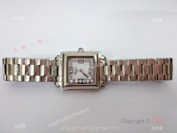 Stainless Steel Chopard Geneve Replica Watch Ladies 28mm Stainless Steel Chopard Geneve Replica Watch Ladies 28mm