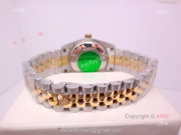 Best Rolex 16233 Fake Datejust Watch 2-Tone White Roman 31mm Best Rolex 16233 Fake Datejust Watch 2-Tone White Roman 31mm