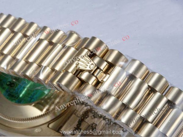 Copy Rolex Gold DayDate Watch Diamond Bezel Gold Face Copy Rolex Gold DayDate Watch Diamond Bezel Gold Face