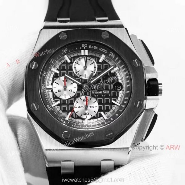 Solid Black AP Royal Oak Offshore 44mm Mens watch Audemars Piguet Knock off Wholesale Solid Black AP Royal Oak Offshore 44mm Mens watch Audemars Piguet Knock off Wholesale