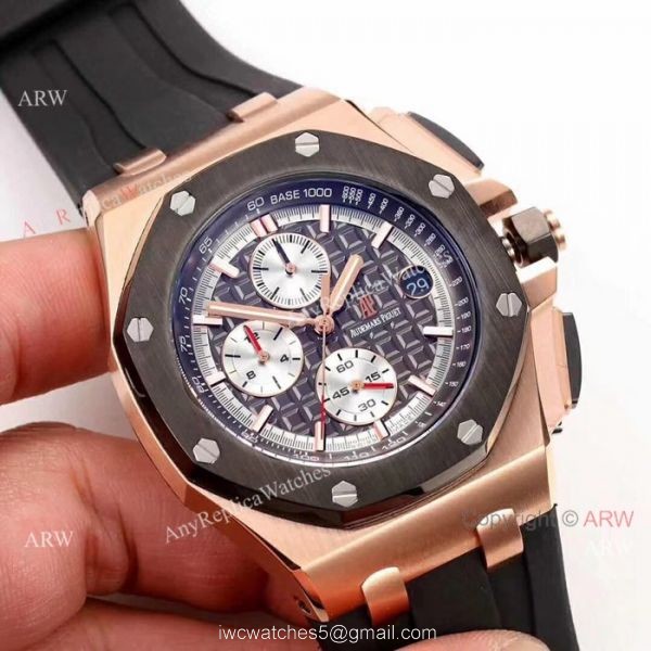 Japan Grade Audemars Piguet Royal Oak Offshore Replica watch Gray Structured Dial Japan Grade Audemars Piguet Royal Oak Offshore Replica watch Gray Structured Dial