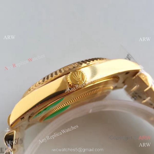 Rolex Day Date II All Gold President band Mens Copy Watch Diamond Markers Rolex Day Date II All Gold President band Mens Copy Watch Diamond Markers