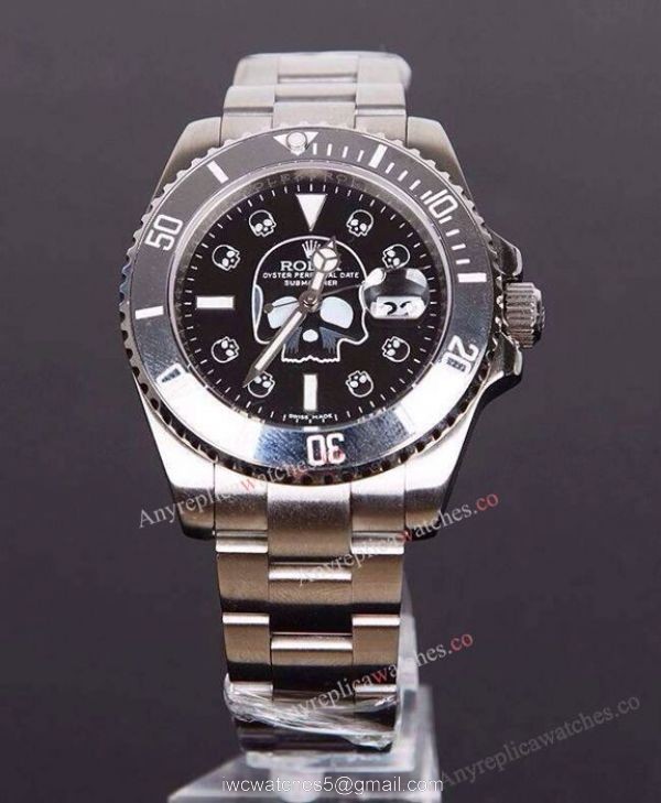 High Quality Copy Rolex Submariner Gray Ceramic Bezel Watch: Rolex Skull Watch High Quality Copy Rolex Submariner Gray Ceramic Bezel Watch: Rolex Skull Watch
