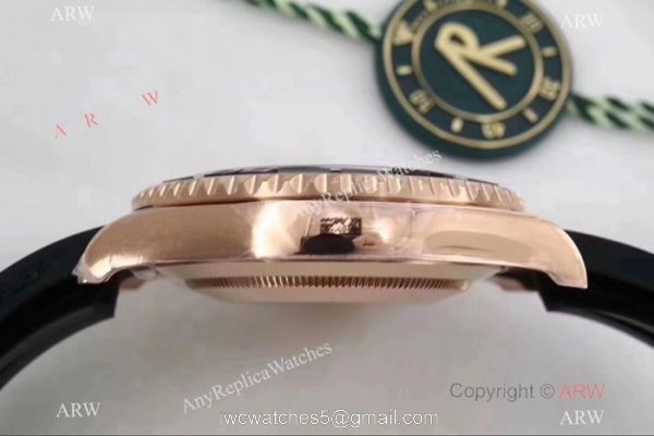 Rolex YachtMaster Rose Gold Replica Watch AR Factory/904L/Swiss 2836 Rolex YachtMaster Rose Gold Replica Watch AR Factory/904L/Swiss 2836