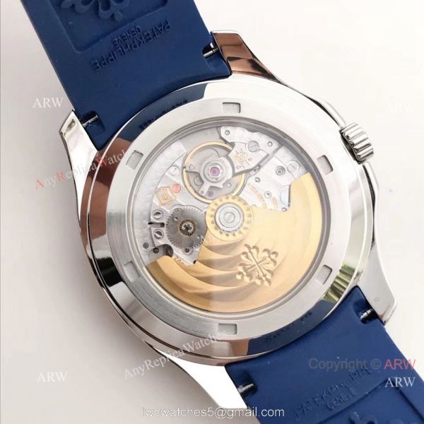 Fake Patek Philippe Aquanaut Swiss Cal324 Watch Blue Dial Fake Patek Philippe Aquanaut Swiss Cal324 Watch Blue Dial