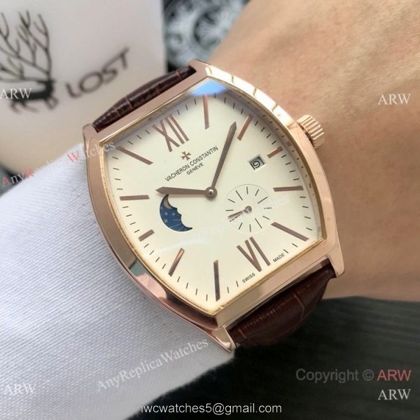 Replica Vacheron Constantin Malte Moonphase SS White Dial watch Wholesale Replica Vacheron Constantin Malte Moonphase SS White Dial watch Wholesale