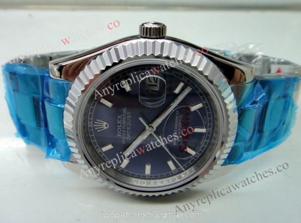 Replica Rolex Datejust Oyster Bracelet Blue Face Rolex Couple Watches 36mm Replica Rolex Datejust Oyster Bracelet Blue Face Rolex Couple Watches 36mm