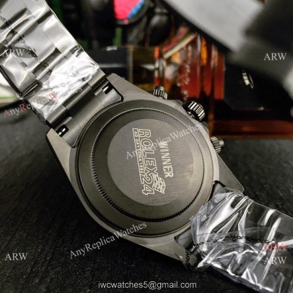 New Daytona Rolex Rainbow Replica Watch All Black Limited Edition New Daytona Rolex Rainbow Replica Watch All Black Limited Edition