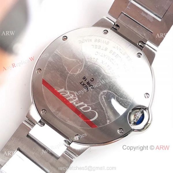 Swiss Replica Cartier Ss Pink Face Watch Ballon Bleu Series Swiss Replica Cartier Ss Pink Face Watch Ballon Bleu Series