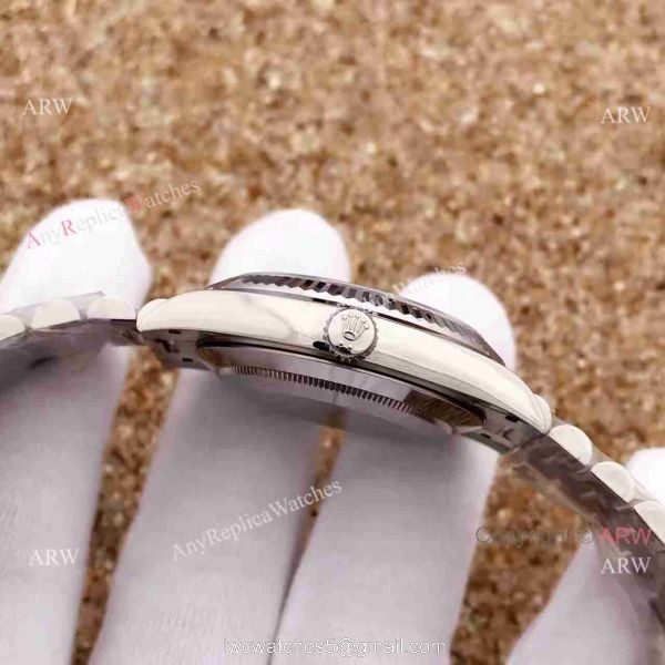 Replica Rolex Day-Date II Watch 41mm Silver Dial Roman Markers Replica Rolex Day-Date II Watch 41mm Silver Dial Roman Markers