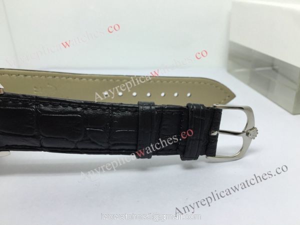 Rolex White MOP Face Diamond Bezel Black Leather Band Watch Rolex White MOP Face Diamond Bezel Black Leather Band Watch