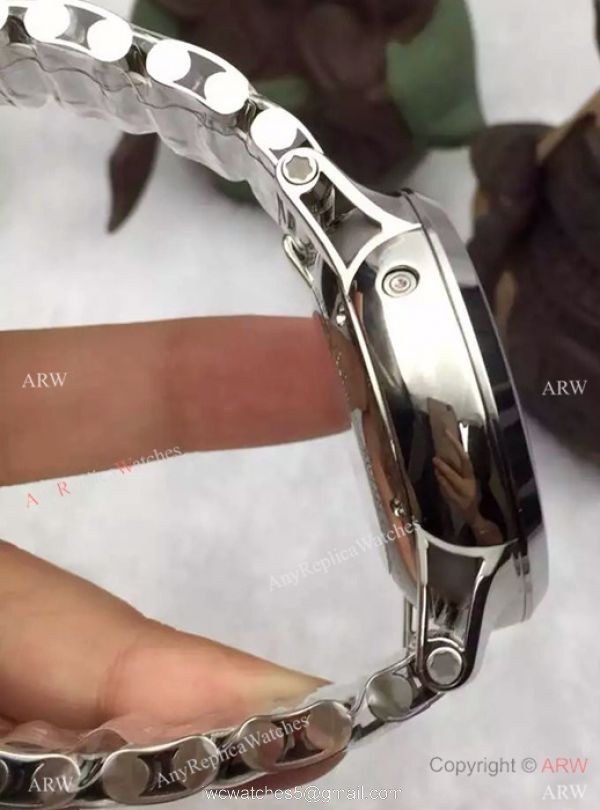Swiss Grade Replica Montblanc Timewalker Chronograph Watch SS Black Dial Swiss Grade Replica Montblanc Timewalker Chronograph Watch SS Black Dial