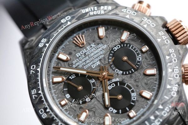 Swiss Grade 1 Replica Rolex Daytona Rubber Band Carbon Fiber Watch Swiss Grade 1 Replica Rolex Daytona Rubber Band Carbon Fiber Watch
