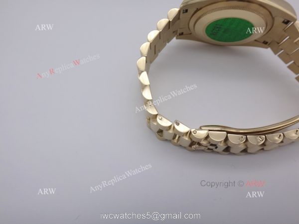 Rolex Yellow Gold President Band Day-Date Mens Copy Watch Rolex Yellow Gold President Band Day-Date Mens Copy Watch