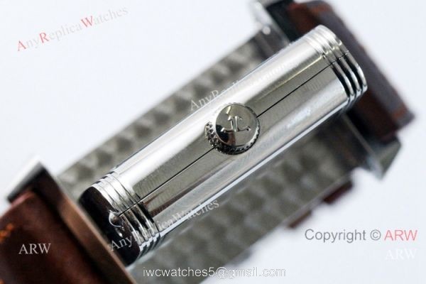 AN Factory Swiss Replica Jaeger-LeCoultre Reverso Duoface White Face Watches AN Factory Swiss Replica Jaeger-LeCoultre Reverso Duoface White Face Watches