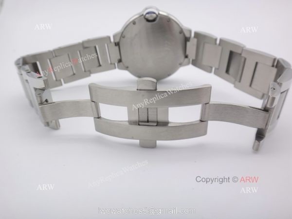 42mm Cartier Ballon Bleu Copy Watch Silver Steel QUARTZ Movement 42mm Cartier Ballon Bleu Copy Watch Silver Steel QUARTZ Movement