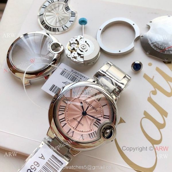 Swiss Quality Womens Fake Cartier Watch Ballon Bleu de 33mm Swiss Quality Womens Fake Cartier Watch Ballon Bleu de 33mm
