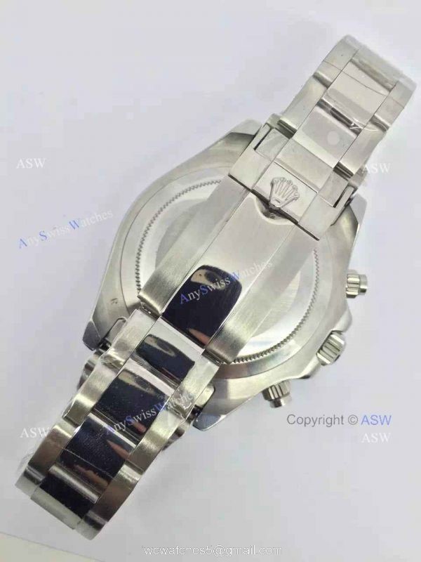 Replica Swiss Rolex Valjoux 7750 Daytona Watch Stainless steel Black Dial Replica Swiss Rolex Valjoux 7750 Daytona Watch Stainless steel Black Dial