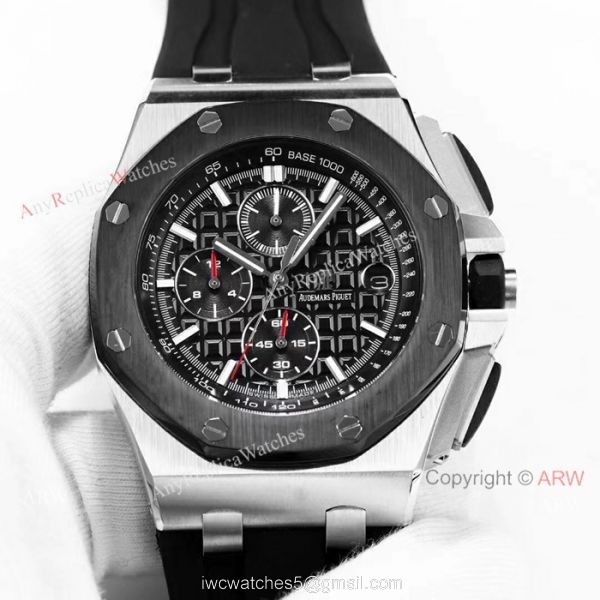 Royal Oak Offshore Audemars Piguet Knock off Watch Rubber Strap Black Dial Royal Oak Offshore Audemars Piguet Knock off Watch Rubber Strap Black Dial