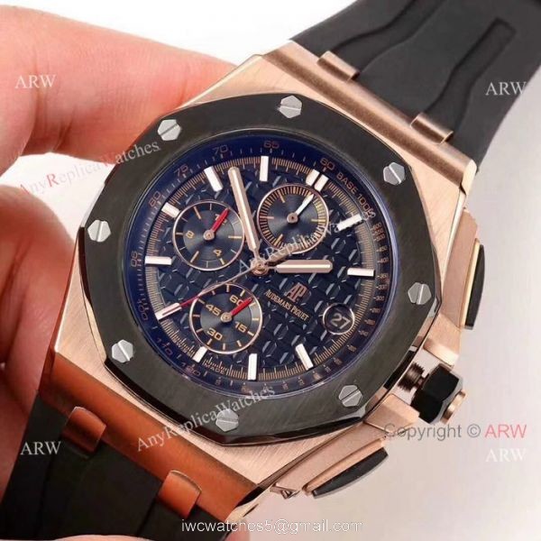 Replicas Audemars Piguet Royal Oak Offshore 44mm Watch Dark Blue Face Replicas Audemars Piguet Royal Oak Offshore 44mm Watch Dark Blue Face