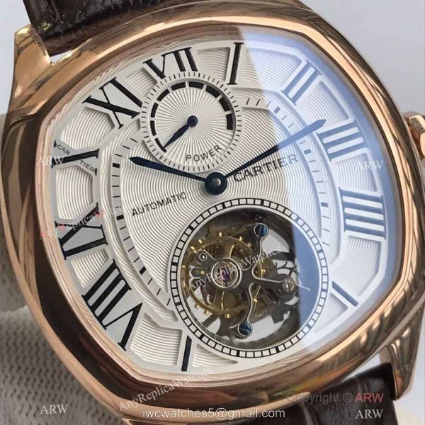 Swiss Grade One Cartier Drive De Rose Gold Watch Power Reserve Swiss Grade One Cartier Drive De Rose Gold Watch Power Reserve