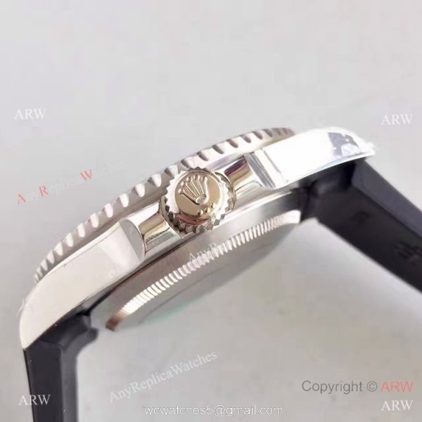 New Upgraded Rolex Submariner Hulk Replica Watch SS Rubber B Strap New Upgraded Rolex Submariner Hulk Replica Watch SS Rubber B Strap