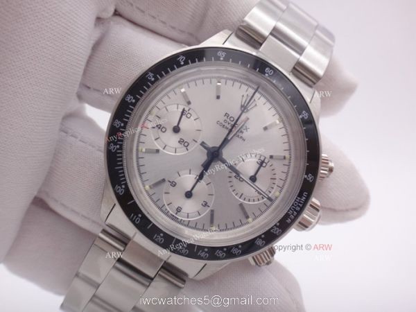 Replica Rolex Vintage Paul Newman Daytona 7750 Silver Dial Watch New Upgrade Replica Rolex Vintage Paul Newman Daytona 7750 Silver Dial Watch New Upgrade