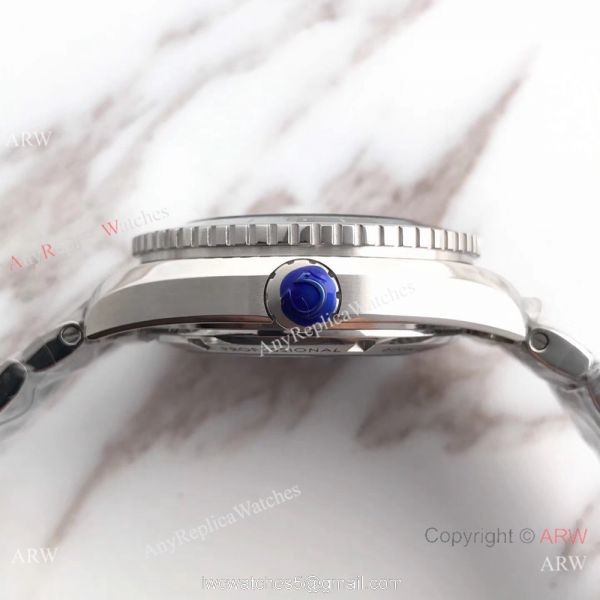 Swiss Grade Omega Seamaster GMT 600m Replica Watch SS New Bezel Swiss Grade Omega Seamaster GMT 600m Replica Watch SS New Bezel
