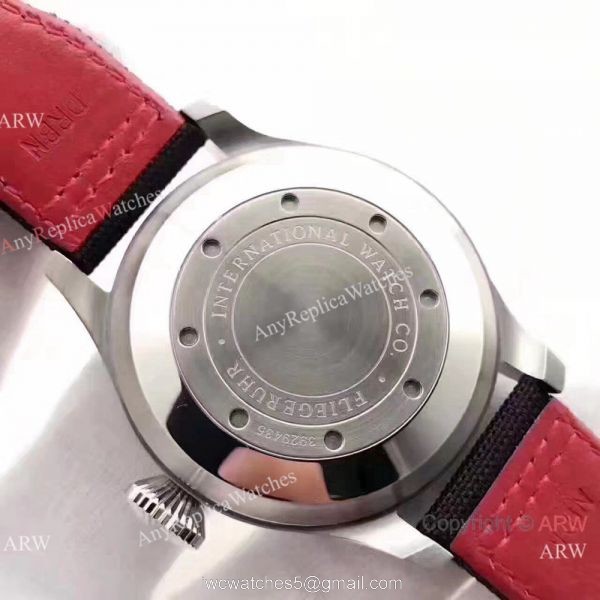 IWC Big Pilots 7 days Muhammad Ali Replica Ss Black Nylon Watch IWC Big Pilots 7 days Muhammad Ali Replica Ss Black Nylon Watch