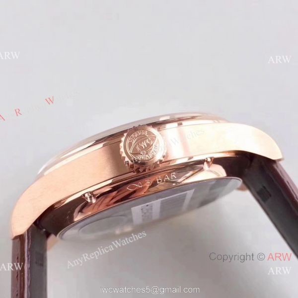 New SWISS Copy IWC Annual Calendar Automatic Watch Rose Gold New SWISS Copy IWC Annual Calendar Automatic Watch Rose Gold