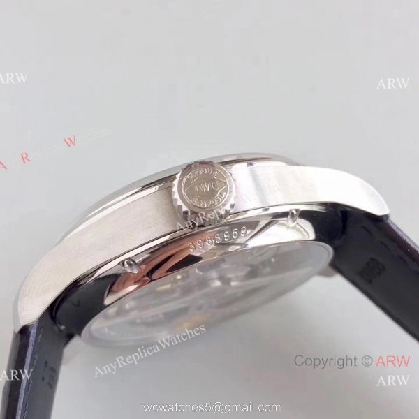 Swiss Replica IWC Portugieser Annual Calendar 7 Days Blue Face SS Watch Swiss Replica IWC Portugieser Annual Calendar 7 Days Blue Face SS Watch