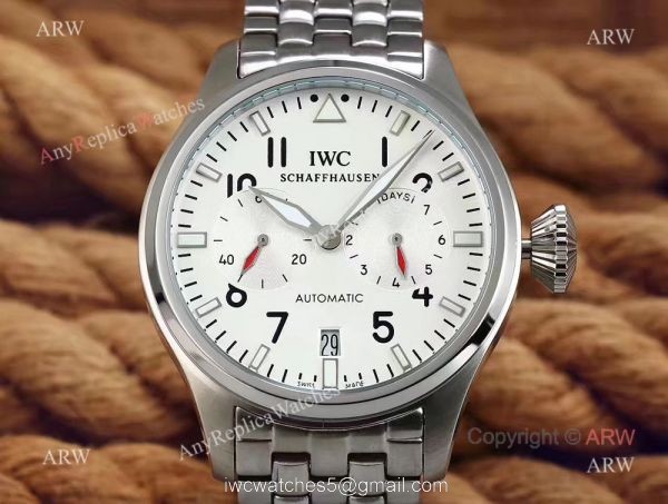 NEW IWC Schaffhausen Portugieser Replica Watch Stainless Steel White Dial 44mm NEW IWC Schaffhausen Portugieser Replica Watch Stainless Steel White Dial 44mm