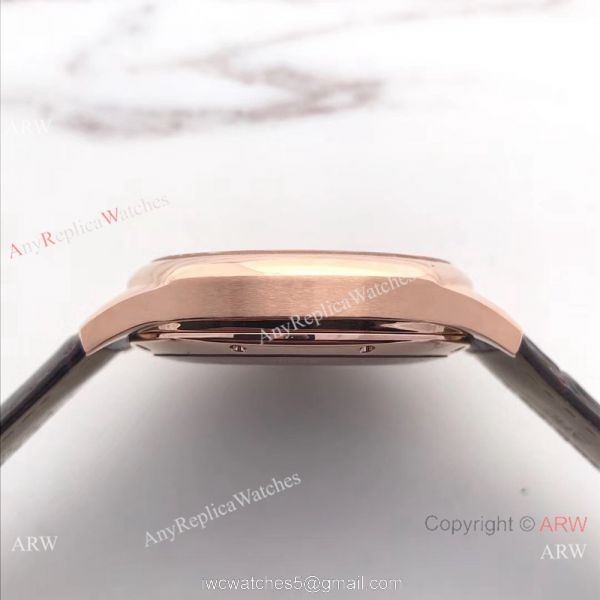 Drive De Cartier WGNM0003 Rose Gold Black Roman Watch Swiss Replica Drive De Cartier WGNM0003 Rose Gold Black Roman Watch Swiss Replica