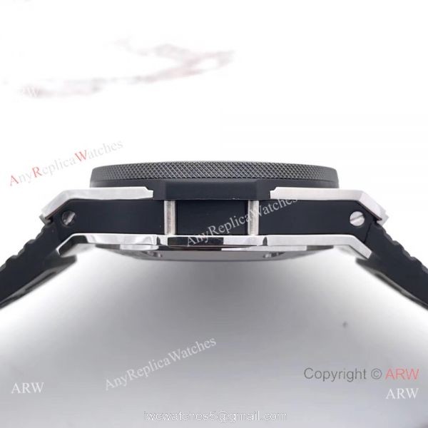 Swiss Grade Replica Hublot Big Bang 4100 Chrono watch SS Black Bezel Swiss Grade Replica Hublot Big Bang 4100 Chrono watch SS Black Bezel