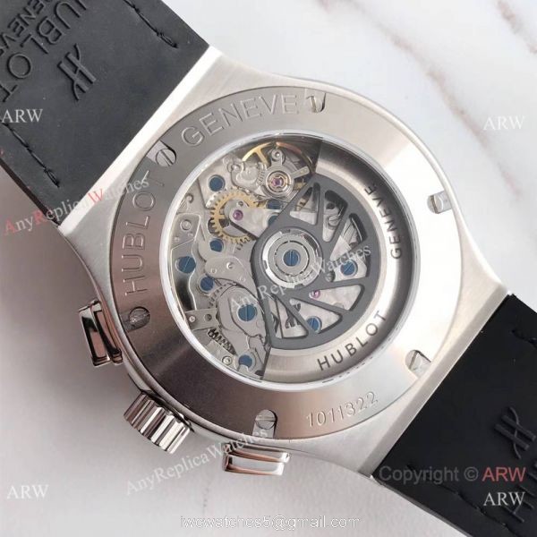 Swiss 7750 Replica Hublot Big Bang SS Black Skeleton Face Watch Best Gift Swiss 7750 Replica Hublot Big Bang SS Black Skeleton Face Watch Best Gift