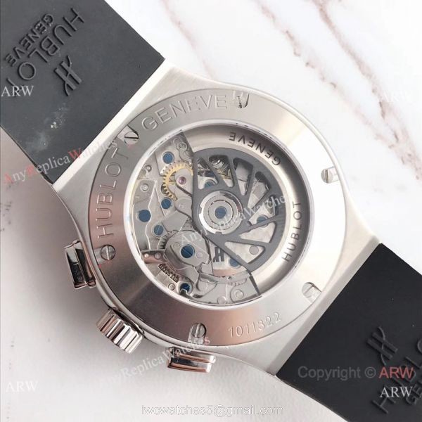 Swiss Copy Hublot Big Bang Classic Fusion Watch SS Black Carbin-fiber Dial Swiss Copy Hublot Big Bang Classic Fusion Watch SS Black Carbin-fiber Dial